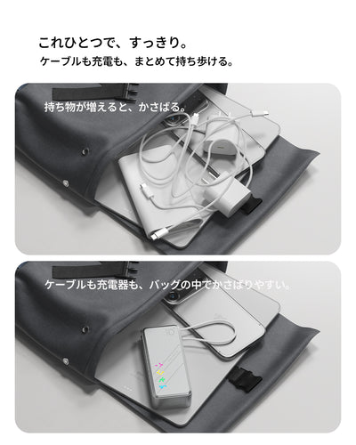 PHYSCE(ﾌｧｲｽ) 3in1 モバイルバッテリー 約10000mAhクラス 大容量 コンセント一体型・USB-Cケーブル内蔵・折りたたみプラグ 最大30W USB-C PD急速充電 GaN採用 5段階RGB残量表示 アルミボディ LG製セル iPhone・iPad・Android対応 PSE認証 2年保証