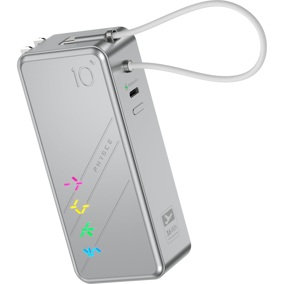 PHYSCE®3-in-1 モバイルバッテリー 10K