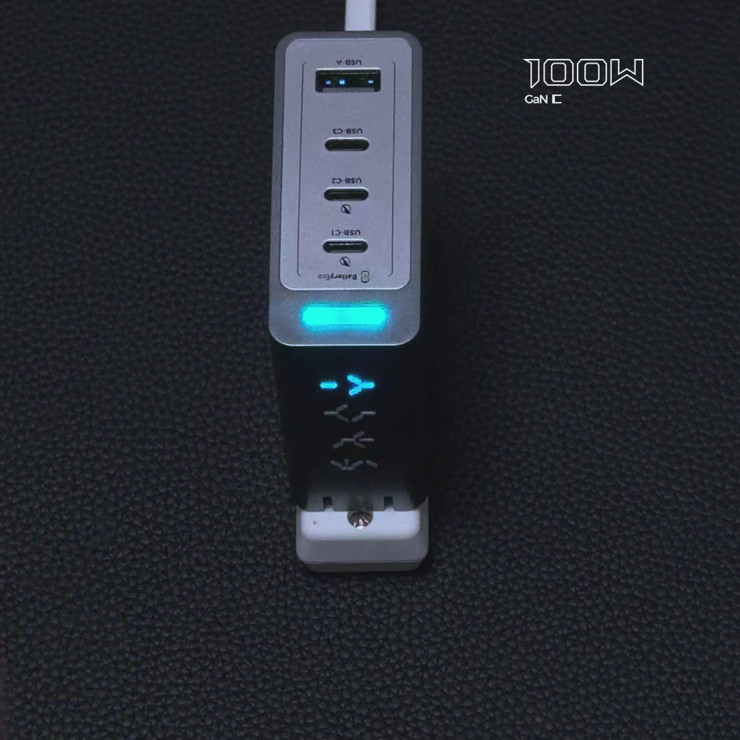 動画を読み込むPHYSCE®RGB ECO 急速充電器 100W